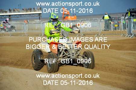 Photo: GB1_0906 ActionSport Photography 5,6/11/2016 AMCA Skegness Beach Race [Sat/Sun]  _2_Quads-Sidecars #361