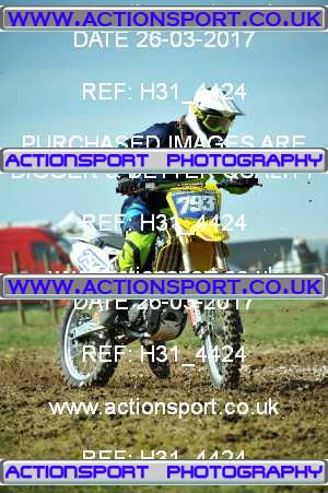 Photo: H31_4424 ActionSport Photography 26/03/2017 AMCA Devizes MXC - Upavon  _6_MX2Seniors
