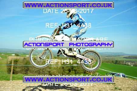 Photo: H31_4438 ActionSport Photography 26/03/2017 AMCA Devizes MXC - Upavon  _6_MX2Seniors