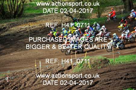 Photo: H41_0711 ActionSport Photography 02/04/2017 AMCA Warley MCC - Wolverley  _4_MX1Juniors