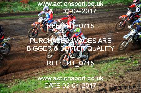 Photo: H41_0715 ActionSport Photography 02/04/2017 AMCA Warley MCC - Wolverley  _4_MX1Juniors