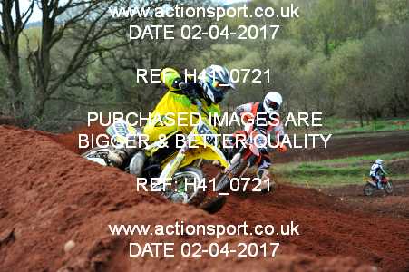 Photo: H41_0721 ActionSport Photography 02/04/2017 AMCA Warley MCC - Wolverley  _4_MX1Juniors