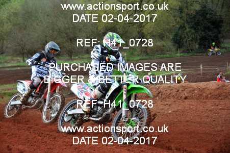 Photo: H41_0728 ActionSport Photography 02/04/2017 AMCA Warley MCC - Wolverley  _4_MX1Juniors