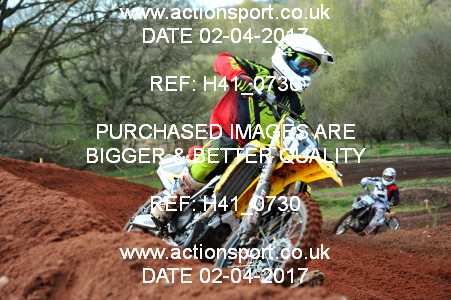 Photo: H41_0730 ActionSport Photography 02/04/2017 AMCA Warley MCC - Wolverley  _4_MX1Juniors