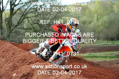 Photo: H41_0731 ActionSport Photography 02/04/2017 AMCA Warley MCC - Wolverley  _4_MX1Juniors