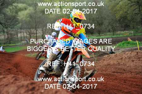 Photo: H41_0734 ActionSport Photography 02/04/2017 AMCA Warley MCC - Wolverley  _4_MX1Juniors