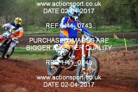 Photo: H41_0743 ActionSport Photography 02/04/2017 AMCA Warley MCC - Wolverley  _4_MX1Juniors