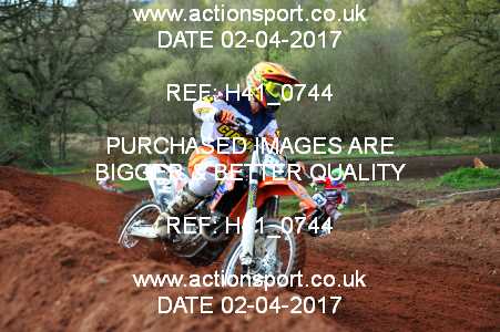 Photo: H41_0744 ActionSport Photography 02/04/2017 AMCA Warley MCC - Wolverley  _4_MX1Juniors
