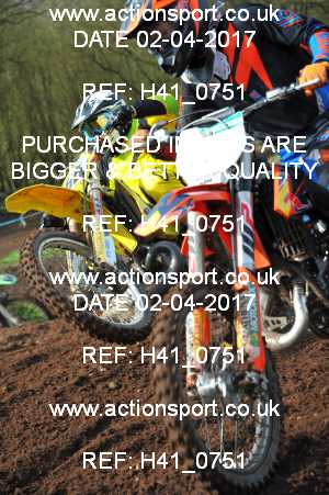 Photo: H41_0751 ActionSport Photography 02/04/2017 AMCA Warley MCC - Wolverley  _4_MX1Juniors