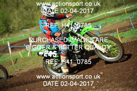 Photo: H41_0785 ActionSport Photography 02/04/2017 AMCA Warley MCC - Wolverley  _4_MX1Juniors