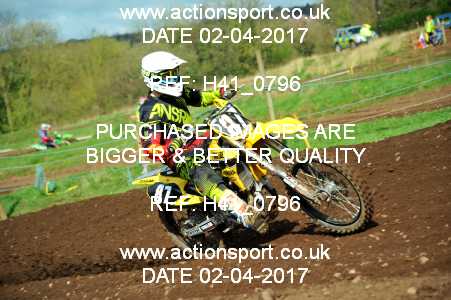 Photo: H41_0796 ActionSport Photography 02/04/2017 AMCA Warley MCC - Wolverley  _4_MX1Juniors