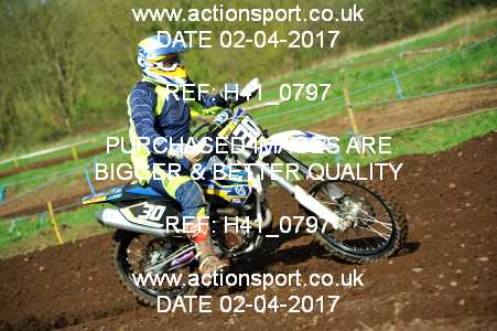 Photo: H41_0797 ActionSport Photography 02/04/2017 AMCA Warley MCC - Wolverley  _4_MX1Juniors