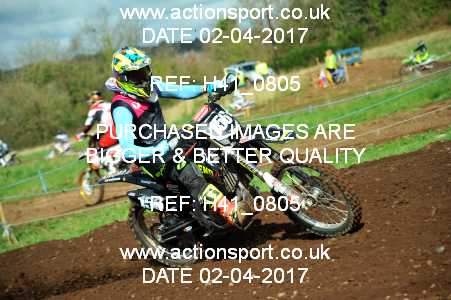 Photo: H41_0805 ActionSport Photography 02/04/2017 AMCA Warley MCC - Wolverley  _4_MX1Juniors