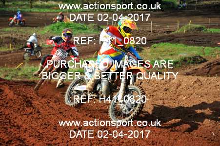 Photo: H41_0820 ActionSport Photography 02/04/2017 AMCA Warley MCC - Wolverley  _4_MX1Juniors