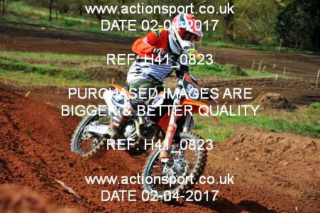 Photo: H41_0823 ActionSport Photography 02/04/2017 AMCA Warley MCC - Wolverley  _4_MX1Juniors