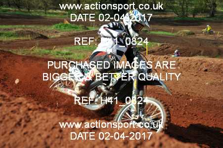 Photo: H41_0824 ActionSport Photography 02/04/2017 AMCA Warley MCC - Wolverley  _4_MX1Juniors