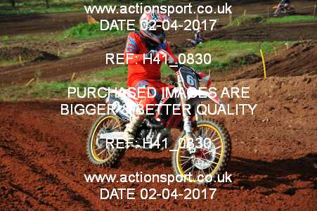 Photo: H41_0830 ActionSport Photography 02/04/2017 AMCA Warley MCC - Wolverley  _4_MX1Juniors