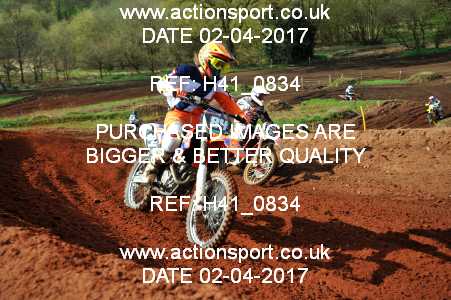 Photo: H41_0834 ActionSport Photography 02/04/2017 AMCA Warley MCC - Wolverley  _4_MX1Juniors