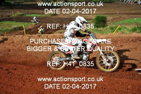 Photo: H41_0835 ActionSport Photography 02/04/2017 AMCA Warley MCC - Wolverley  _4_MX1Juniors