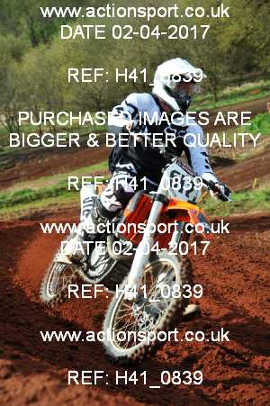Photo: H41_0839 ActionSport Photography 02/04/2017 AMCA Warley MCC - Wolverley  _4_MX1Juniors