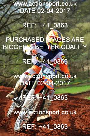 Photo: H41_0863 ActionSport Photography 02/04/2017 AMCA Warley MCC - Wolverley  _4_MX1Juniors