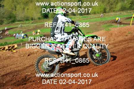 Photo: H41_0865 ActionSport Photography 02/04/2017 AMCA Warley MCC - Wolverley  _4_MX1Juniors