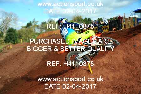 Photo: H41_0875 ActionSport Photography 02/04/2017 AMCA Warley MCC - Wolverley  _4_MX1Juniors