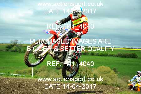 Photo: H41_4040 ActionSport Photography 14/04/2017 AMCA Marshfield MXC Mike Brown Memorial & Huck Cup  _6_MX1Seniors #541