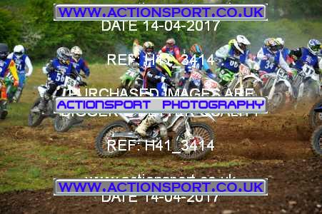 Photo: H41_3414 ActionSport Photography 14/04/2017 AMCA Marshfield MXC Mike Brown Memorial & Huck Cup  _3_OldFriendsRace #240