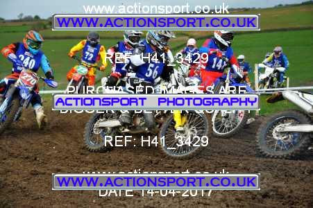 Photo: H41_3429 ActionSport Photography 14/04/2017 AMCA Marshfield MXC Mike Brown Memorial & Huck Cup  _3_OldFriendsRace #148