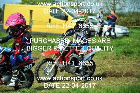 Photo: H41_6655 ActionSport Photography 22/04/2017 Thornbury MX Practice - Thornbury Moto Parc 1050_65s-85s-Autos