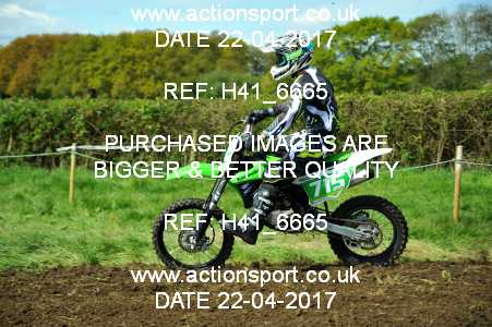 Photo: H41_6665 ActionSport Photography 22/04/2017 Thornbury MX Practice - Thornbury Moto Parc 1050_65s-85s-Autos