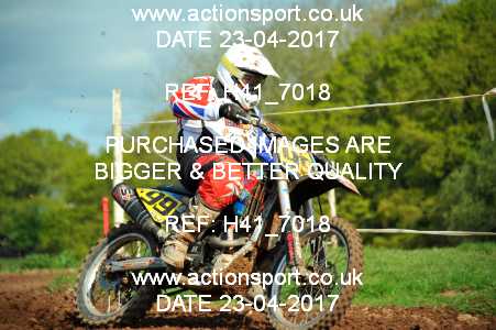 Photo: H41_7018 ActionSport Photography 23/04/2017 AMCA Hereford MXC - Bromyard  _2_MX1Experts #99