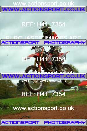 Photo: H41_7354 ActionSport Photography 23/04/2017 AMCA Hereford MXC - Bromyard  _4_MX2Juniors #365