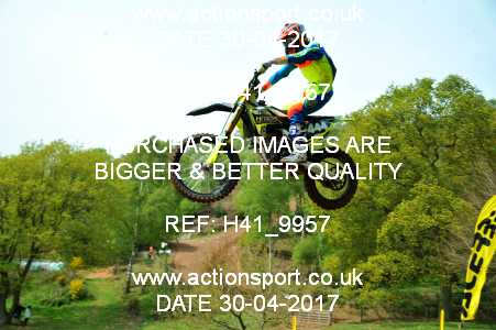 Photo: H41_9957 ActionSport Photography 30/04/2017 IOPD Acerbis Nationals - Hawkstone Park  _4_MX2 #444