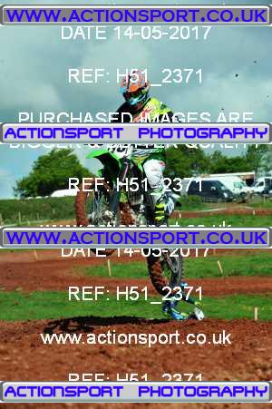Photo: H51_2371 ActionSport Photography 14/05/2017 MCF South Somerset MX - Crediton _3_Rookies