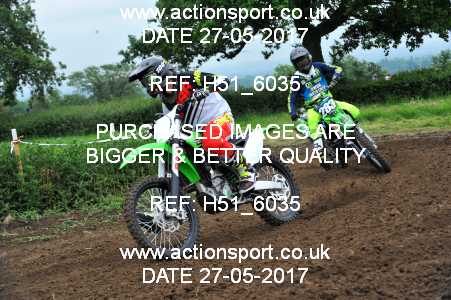 Photo: H51_6035 ActionSport Photography 27/05/2017 Thornbury MX Practice - Thornbury Moto Parc 1110_Green_Juniors