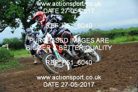 Photo: H51_6040 ActionSport Photography 27/05/2017 Thornbury MX Practice - Thornbury Moto Parc 1110_Green_Juniors
