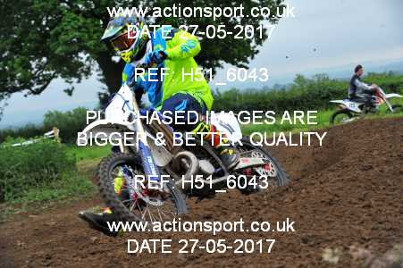 Photo: H51_6043 ActionSport Photography 27/05/2017 Thornbury MX Practice - Thornbury Moto Parc 1110_Green_Juniors