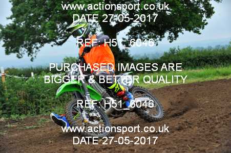 Photo: H51_6046 ActionSport Photography 27/05/2017 Thornbury MX Practice - Thornbury Moto Parc 1110_Green_Juniors