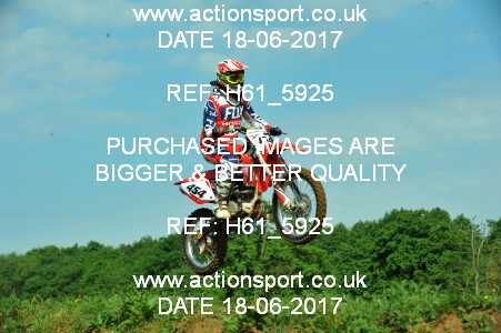 Photo: H61_5925 ActionSport Photography 18/06/2017 AMCA Faringdon MXC - Culham  P3_JuniorsPractice1 #454