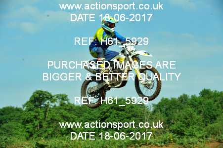 Photo: H61_5929 ActionSport Photography 18/06/2017 AMCA Faringdon MXC - Culham  P3_JuniorsPractice1 #166