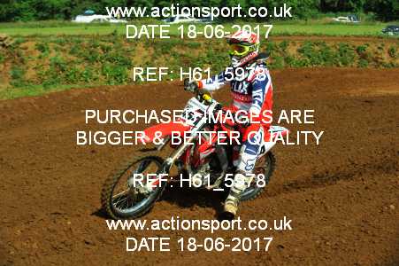 Photo: H61_5978 ActionSport Photography 18/06/2017 AMCA Faringdon MXC - Culham  P3_JuniorsPractice1 #454