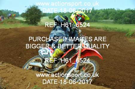 Photo: H61_6524 ActionSport Photography 18/06/2017 AMCA Faringdon MXC - Culham  R3_MX2Juniors #142