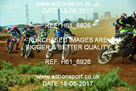 Photo: H61_6926 ActionSport Photography 18/06/2017 AMCA Faringdon MXC - Culham  R7_MX1Juniors #263