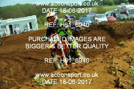 Photo: H61_6940 ActionSport Photography 18/06/2017 AMCA Faringdon MXC - Culham  R7_MX1Juniors #621