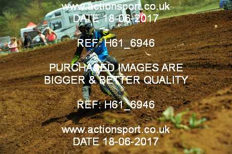 Photo: H61_6946 ActionSport Photography 18/06/2017 AMCA Faringdon MXC - Culham  R7_MX1Juniors #263