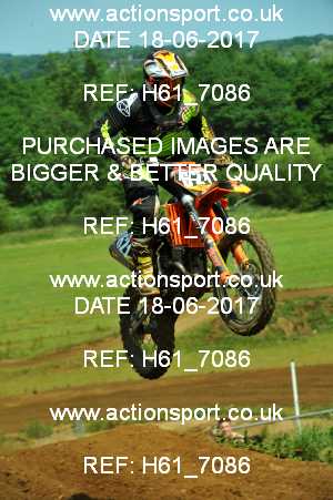 Photo: H61_7086 ActionSport Photography 18/06/2017 AMCA Faringdon MXC - Culham  R7_MX1Juniors #621