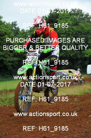 Photo: H61_9185 ActionSport Photography 01/07/2017 Thornbury MX Practice - Westonbirt 0950_Juniors #263