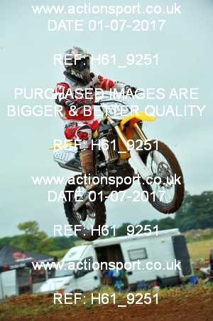 Photo: H61_9251 ActionSport Photography 01/07/2017 Thornbury MX Practice - Westonbirt 0950_Juniors #801